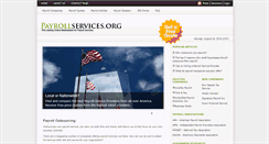 Desktop Screenshot of payrollservices.org