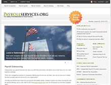 Tablet Screenshot of payrollservices.org